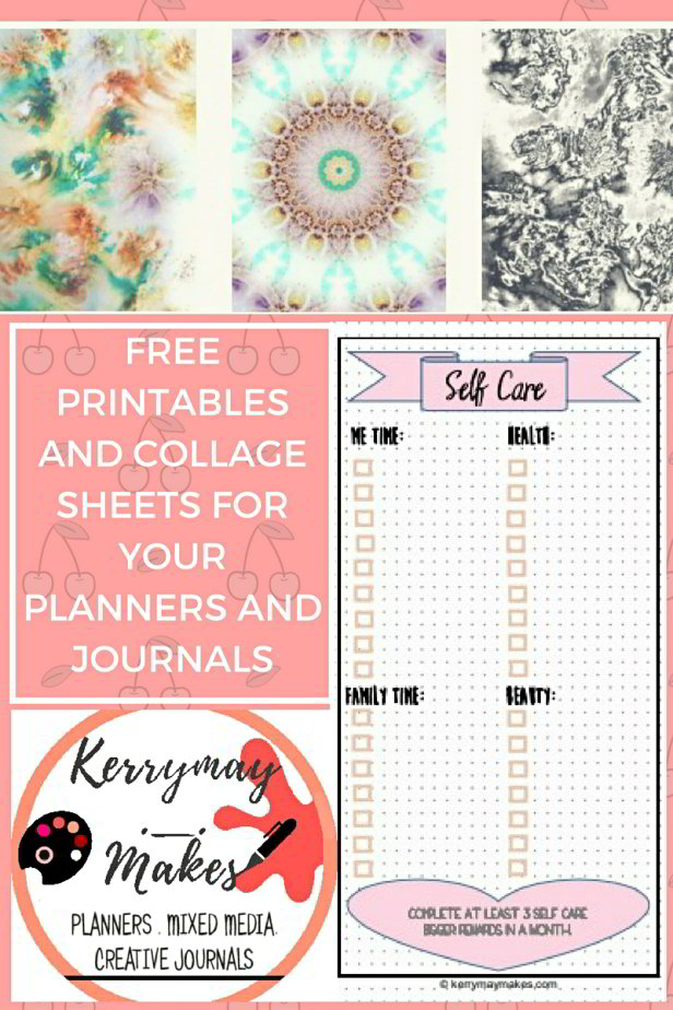 Free collage sheets and planner printables in the Members Goodies area. Sign up to the newsletter for instant access . #freeprintables #travelersnotebookprintables #printablecollagesheets - Kerrymay._.Makes